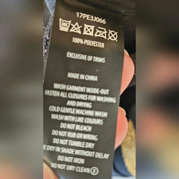 PE Nation Women's Full Zip Black Track Jacket Size XS/Small Vintage Zip Pockets - Picture 7 of 11